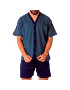 pijama de hombre abierto para verano dormen modelo Paolo 2
