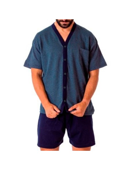 pijama abierto de verano para hombre modelo Paolo de Dormen