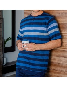Pijama Mediterranean para hombre de Muslher 2