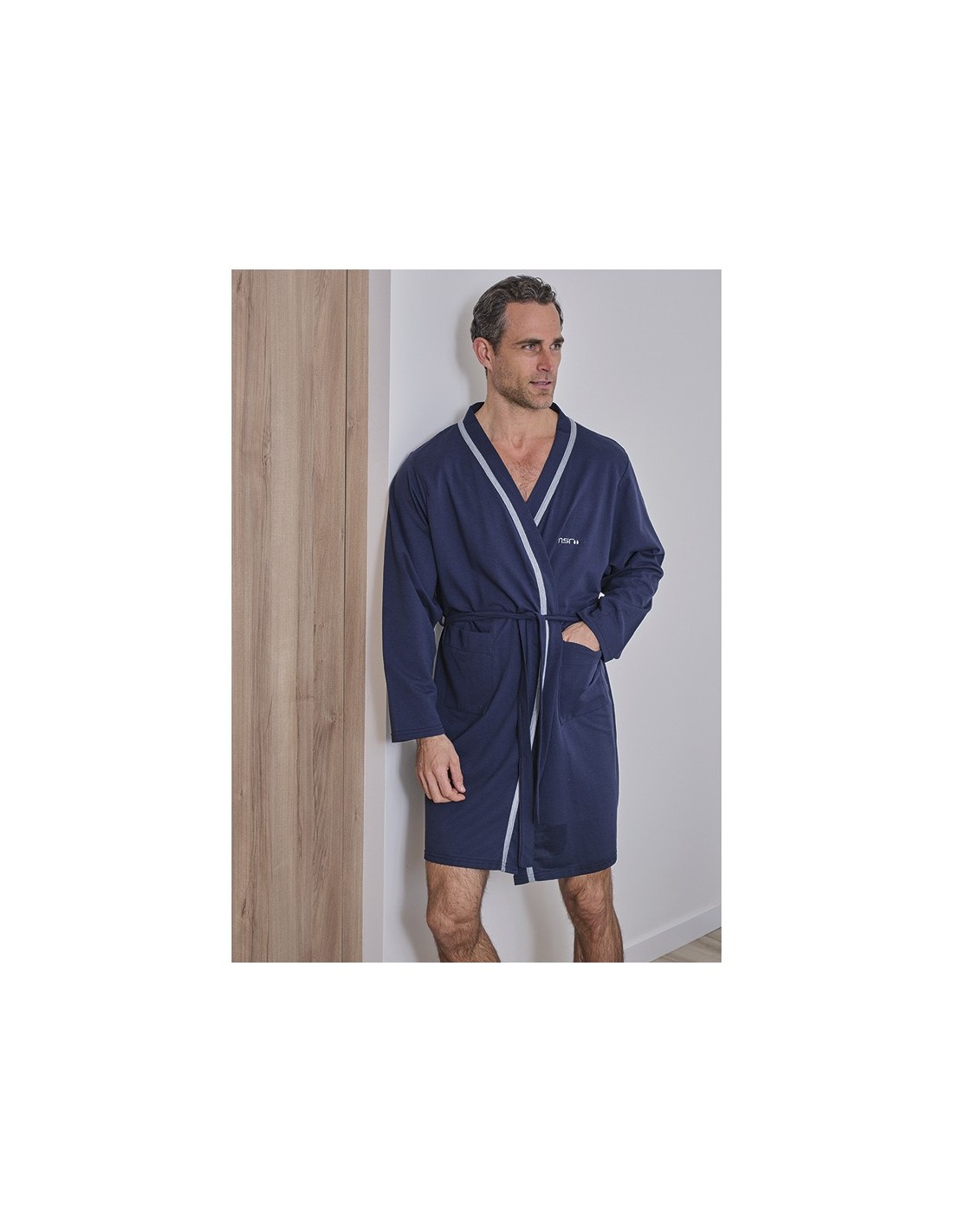 Bata fina de casa Stavanger para hombre de Muslher