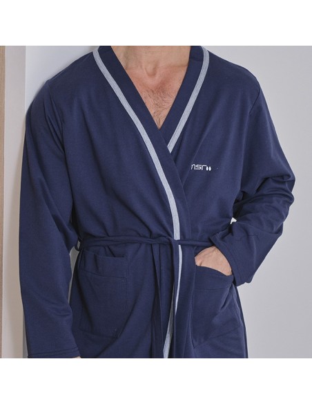 Bata fina de casa Stavanger para hombre de Muslher