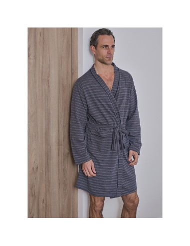 bata de hombre fina para entre tiempo de muslher modelo Eneko