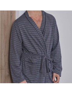 bata de hombre fina para entre tiempo de muslher modelo Eneko 2