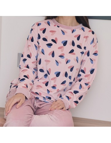 pijama de mujer en suave spandex de muslher modelo Elvira