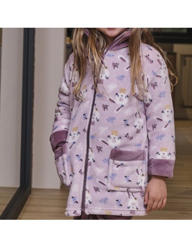Bata infantil Conejita feliz para niña de Muslher