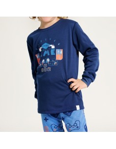 pijama de niño en algodón de invierno modelo gamer de muydemi 2