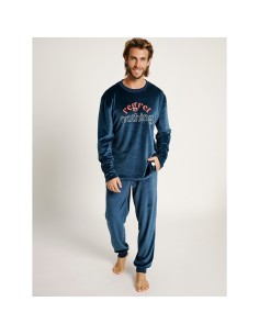 pijama de hombre de invierno en spandex modelo Bértiz de muydemi