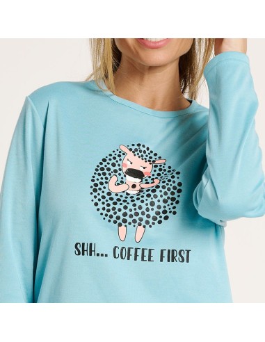 pijama de mujer de muydemi necesito un café