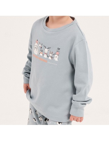 don algodón pijama de niño infantil modelo animalillos