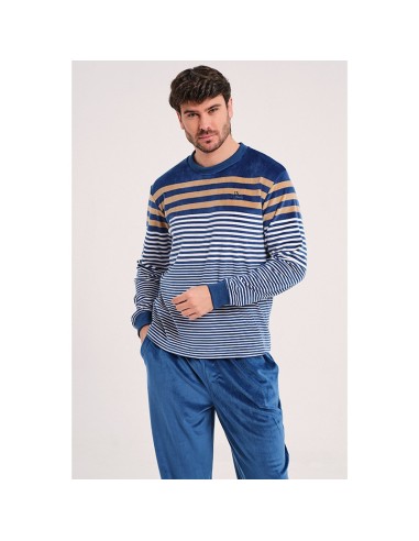 pijama de hombre en spandex de don algodón modelo morfeo