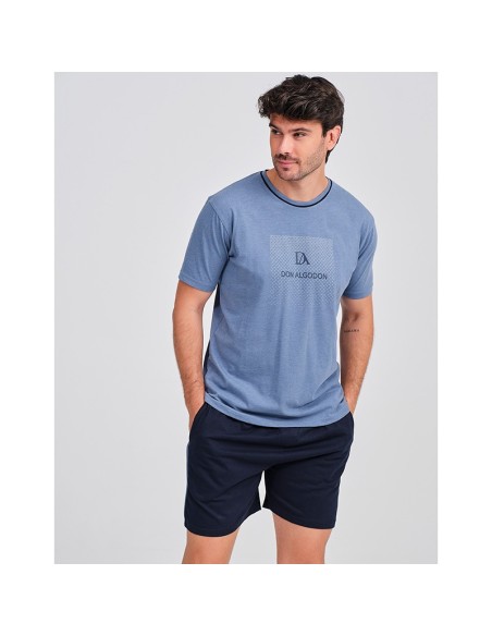 Pijama de hombre para verano modelo Javier de don algodón