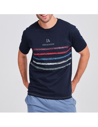 pijama de don algodón para hombre modelo Bolonia