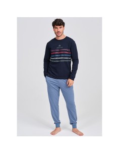 pijama de hombre para entre tiempo don algodón modelo Nápoles
