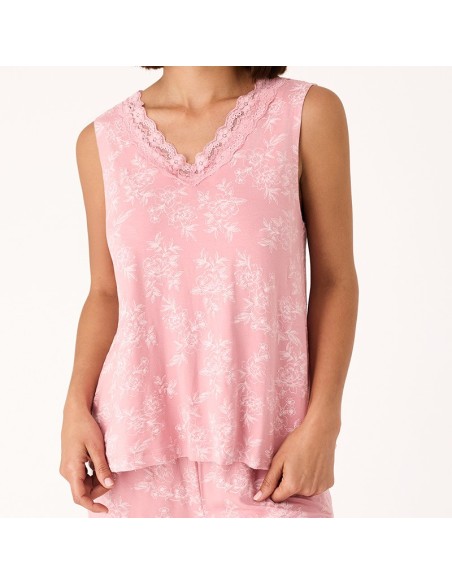 pijama de mujer de verano en algodón modelo Barakaldo de promise