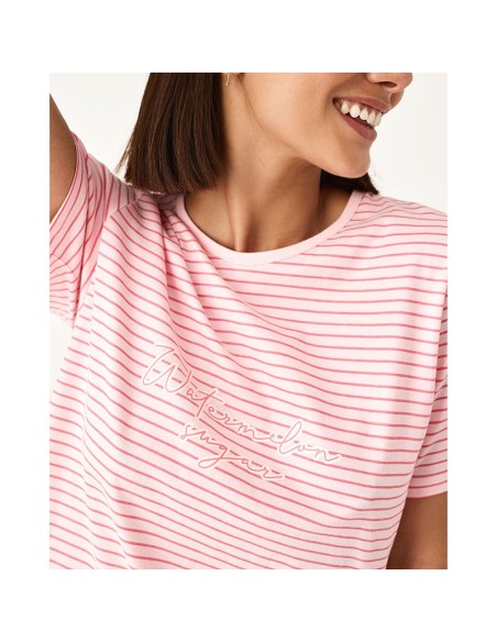 pijama de mujer promise en manga corta modelo belladona