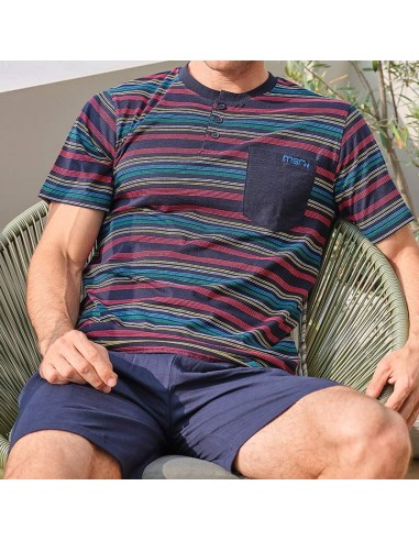 pijama de verano muslher de hombre modelo Javier