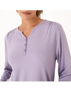 pijama de mujer fino en algodón de promise modelo primavera 2