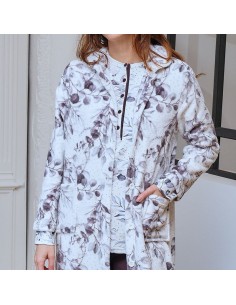 muslher bata de mujer para invierno en suave coralina modelo otoño 2