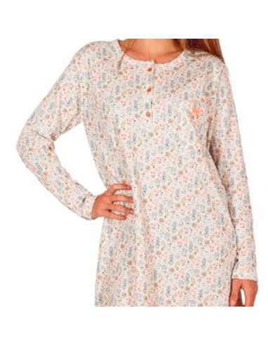 leniss camison de mujer para invierno modelo floral
