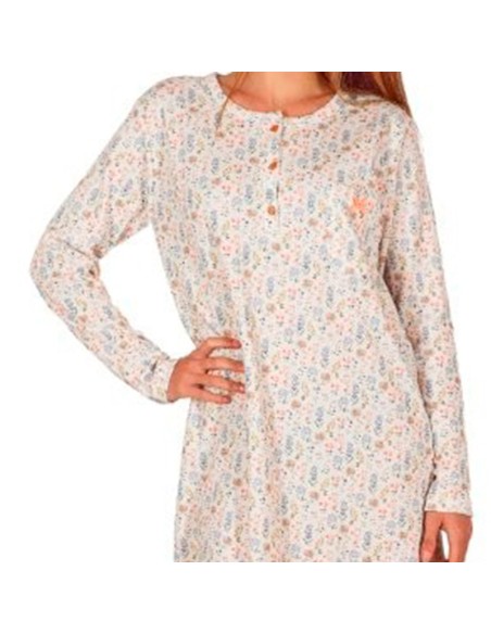 leniss camison de mujer para invierno modelo floral