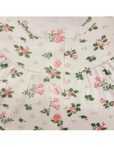estampado del camisón de mujer florecillas silvestres de muslher