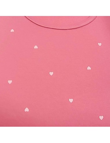 dibujo pijama de mujer corazones de muslher