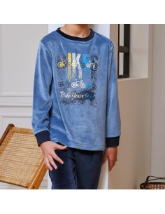 Pijama de niño de spandex Bikes de Muslher 2