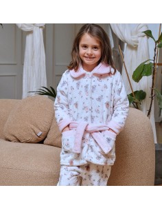 Bata infantil ovejitas locas para niña de coralina de muslher