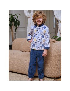 Pijama infantil goal de coralina para niño de muslher