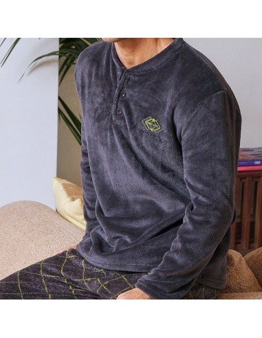 muslher pijama de hombre modelo eagle en suave coralina