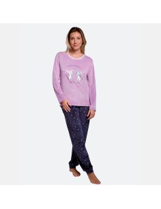 pijama de mujer ratoncitos de spandex de muydemi