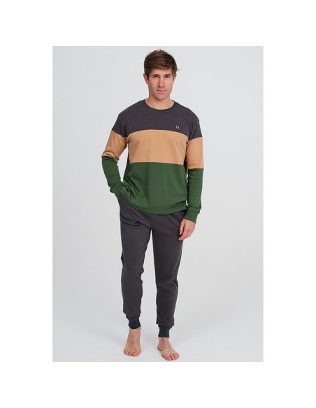 Pijama Don Algodón Tennis de hombre de algodón sin felpa