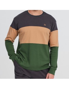 Pijama Don Algodón Tennis de hombre de algodón sin felpa 2