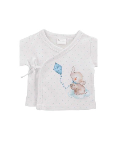 ropa para recién nacido elefante celeste de interbaby