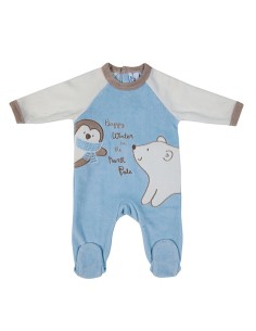 pijama pelele de bebe niño en terciopelo suave 221600 muslher