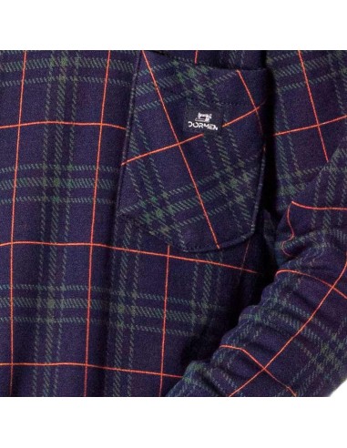 pijama en algodón cálido para hombre clásico dormen