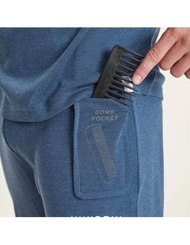 pijama de hombre en algodón de invierno con bolsillo en el pantalón muydemi travolta