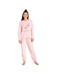 Pijama invierno mujer Macarons