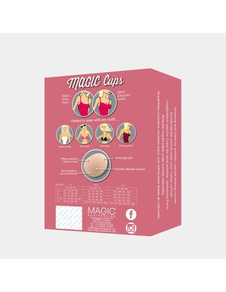 caja de relleno para sujetador en piel magic body fashion