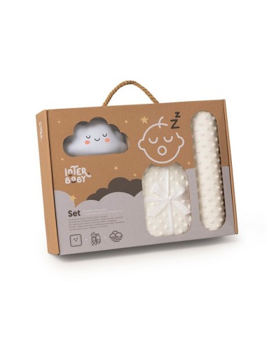 Manta burbuja con cojín antivuelco y lámpara Nube Interbaby - 2