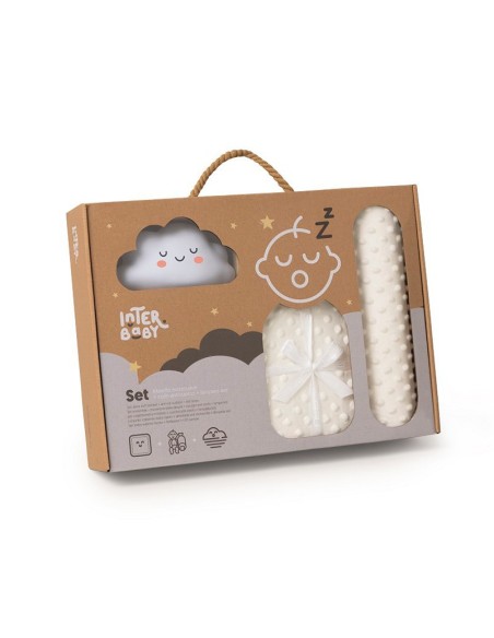 Manta burbuja con cojín antivuelco y lámpara Nube Interbaby - 2