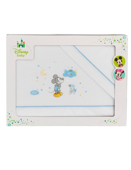 Sábanas de cuna de coralina Mickey ovejas Interbaby - 1