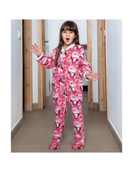 pijama manta para niña de invierno en coralina 221917 muslher