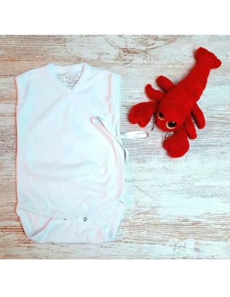 body para bebe recién nacido en tirantas rapife en algodón