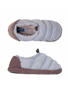 zapatillas de casa para niño acolchadas en gris de ysabel mora