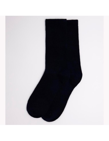 calcetín deportivo de mujer en negro pack de 3 de ysabel mora