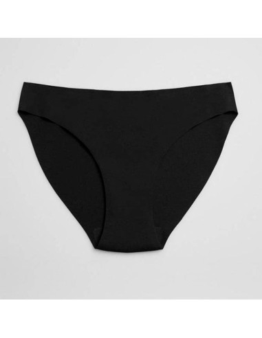 braga mini en negro de algodón para mujer de ysabel mora