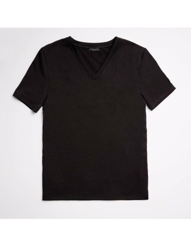 camiseta térmica de ysabel mora en manga corta y ello de pico para hombre