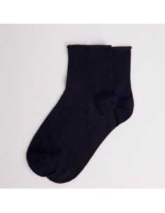 calcetín tobillero para mujer sin puño en algodón transpirable de ysabel mora surtido de colores