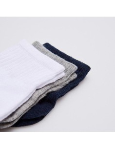 Calcetín tobillero para niño en algodón surtido de colores de ysabel mora
